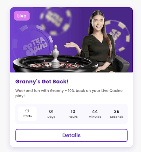 tea spins sign up bonus code
